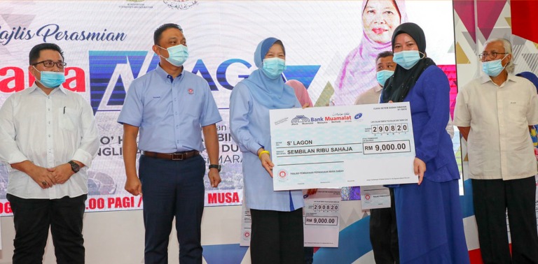 BANTUAN PERNIAGAAN DI KUALA TERENGGANU SKIM OKU DARIPADA MAJLIS AMANAH